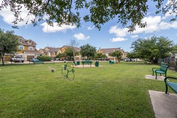 Community dog park
